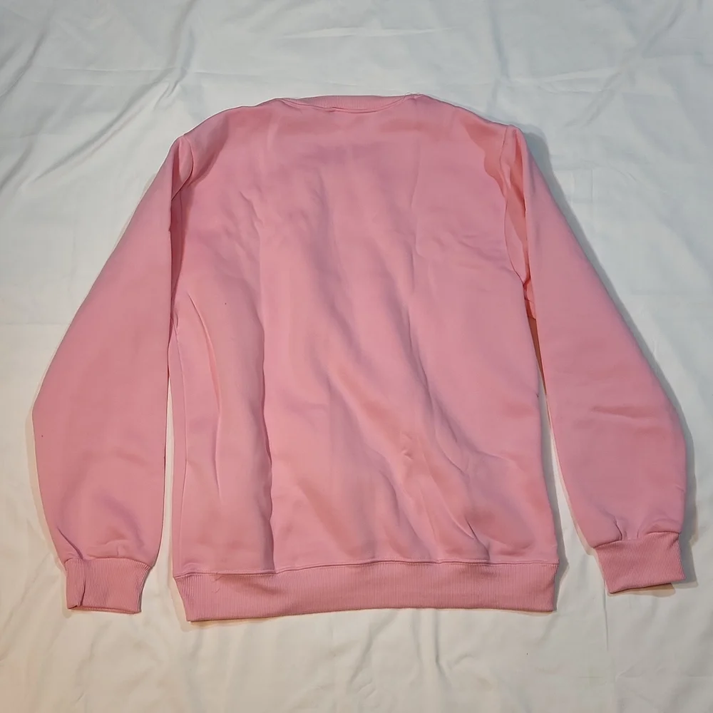 NWOT Pink sweatshirt - Picture 3 of 3